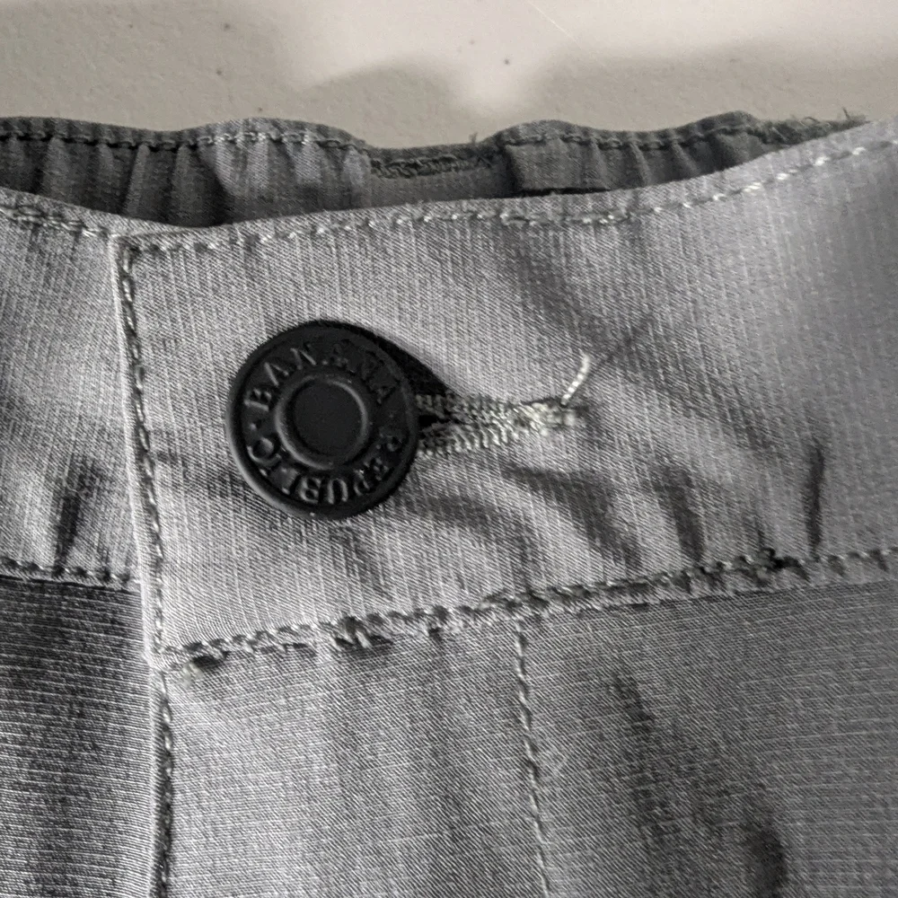 Banana Republic Gray Performance Shorts Men’s Size 36 Lightweight Casual Golf